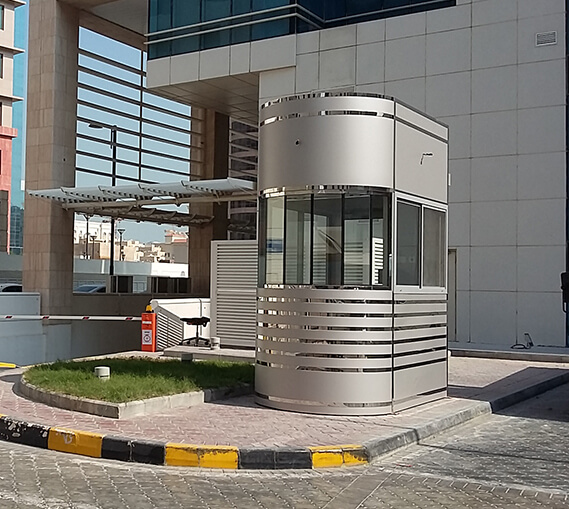 Prefabricated guardhouse