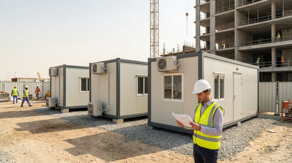 Site Office Cabin Size