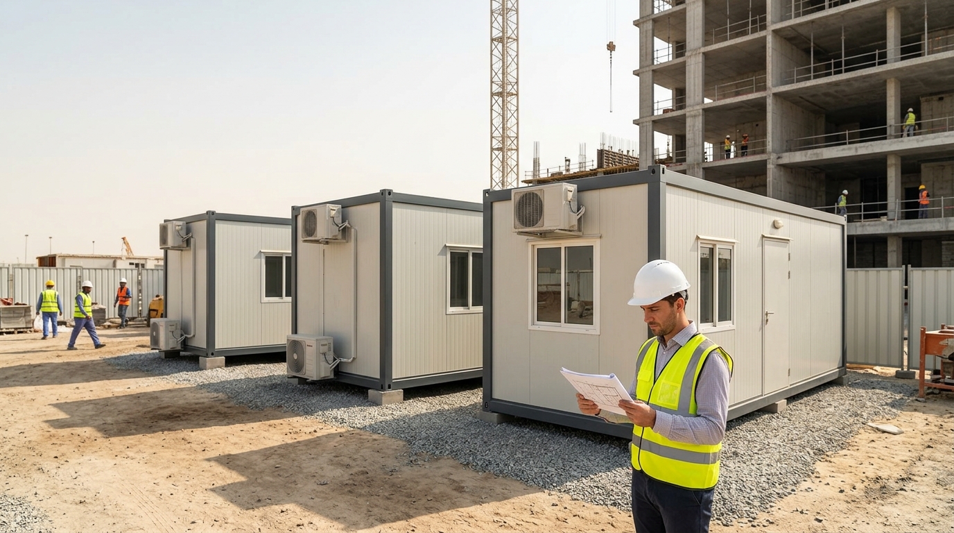 Site Office Cabin Size