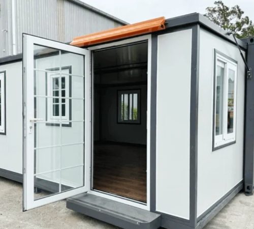 Portable home with windows